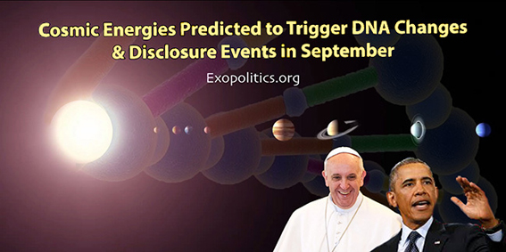 Bergoglio Obama - Cosmic Energy and Disclosure