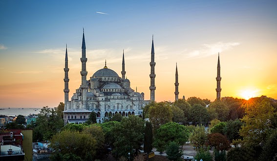 Moschea Blu ad Istanbul in Turchia