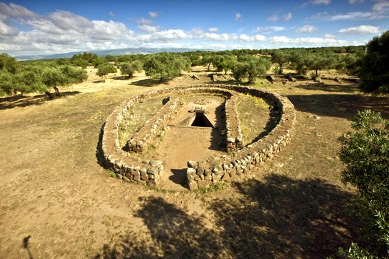 Il Pozzo Sacro nel complesso nuragico di Santa Cristina a Paulilatino - Oristano - Sardegna