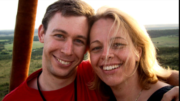 Martin Pistorius e sua moglie Joanna.