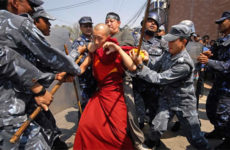 Monaco tibetano arrestato