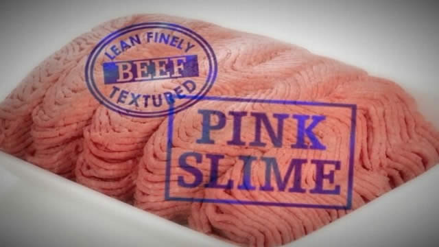 Carne macinata con Pink slime