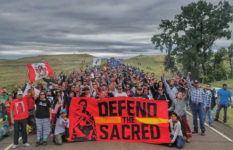Protesta dei Lakota Sioux contro il DAPL (Dakota Access Pipeline)