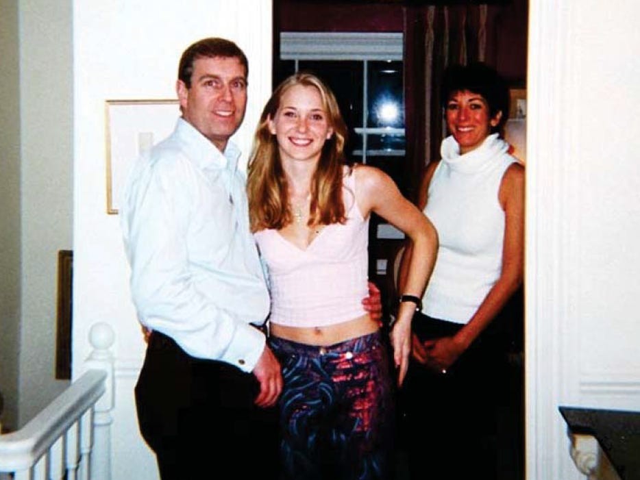 Prince Andrew suggests Virginia Roberts Epstein photo is fake ...